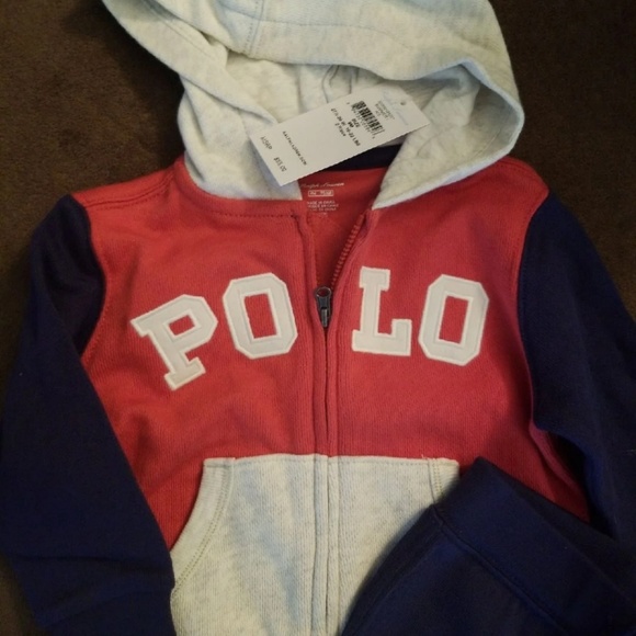 Polo Ralph Lauren Infant Sweatsuit Set - Picture 2 of 6